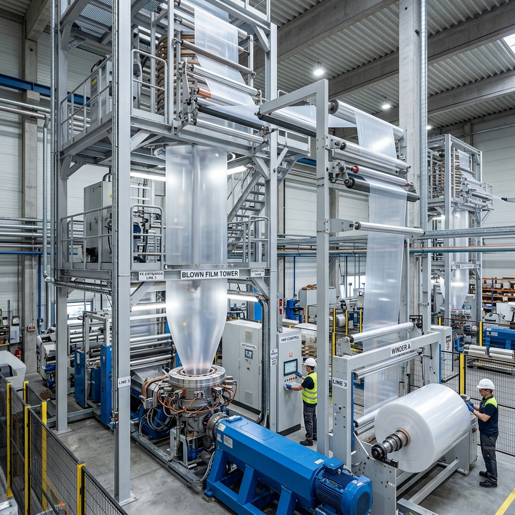 Tối Ưu Chi Phí Sản Xuất Túi PE Bằng CaCO3 Masterbatch